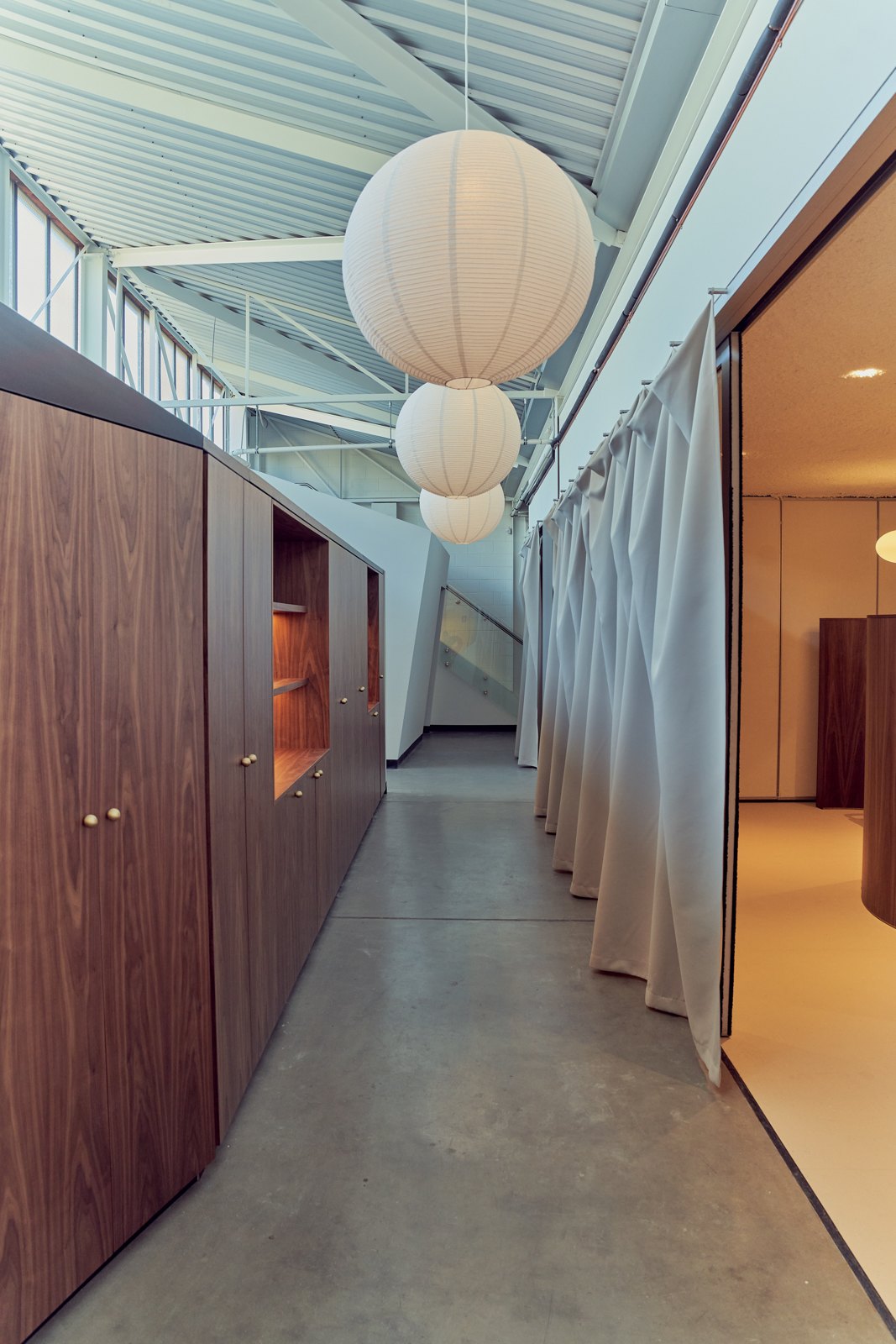 The corridor through the centre