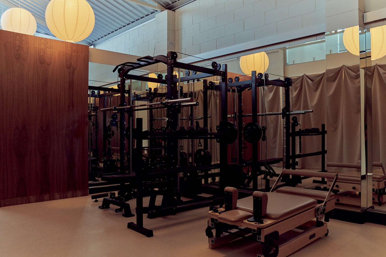 Boutique gym equipment